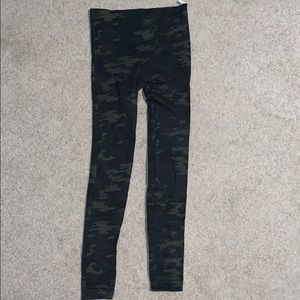 SPANX camo leggings